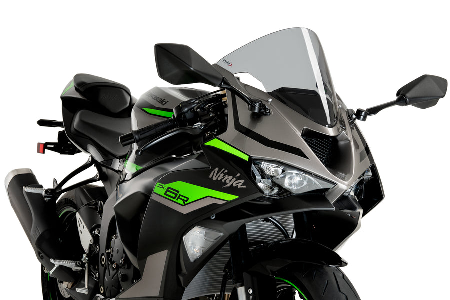 KAWASAKI ZX-6R NINJA [2025] – obrazovka R-Racer – černá