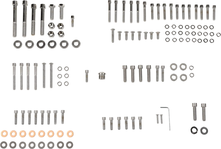 harley davidson fxsts [DRAG SPECIALTIES] - Kompletní sada šroubů motoru
