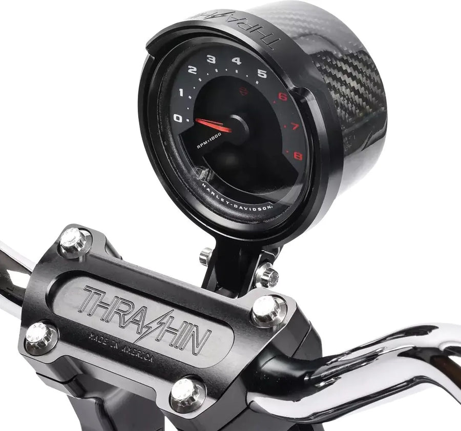 harley davidson fxlrs [THRASHIN SUPPLY CO.] – Softail Gauge Offset Kit