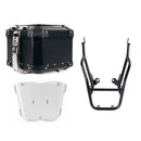 BMW F 900 GS [2023-] - Atlas 44L Universal-Aluminium-Topcase + Gepäckträger mit Soziusgriffen