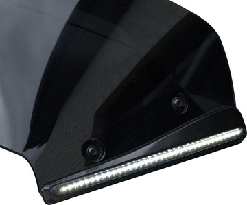 harley-davidson road glide st [CUSTOM DYNAMICS] - LED obložení čelního skla se směrovkami - 0