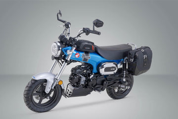 Honda ST 125 Dax [2023-2024] - Systém bočních tašek Legend Gear LC Black Edition vlevo - obrázek 2