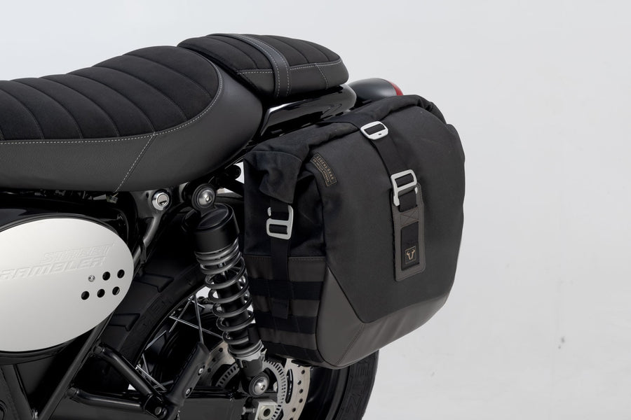 Triumph Street Cup 900 [2018-2020] - Systém bočních tašek Legend Gear LC2 Brown Edition vlevo - obrázek 4