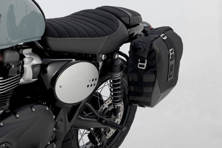 Triumph Street Cup 900 [2018-2020] - Systém bočních tašek Legend Gear LC2 Brown Edition vlevo - obrázek 5
