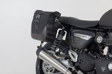 Triumph Speed Twin 1200 [2019-2024] - Systém bočních tašek Legend Gear LC2 Brown Edition - Obrázek 2