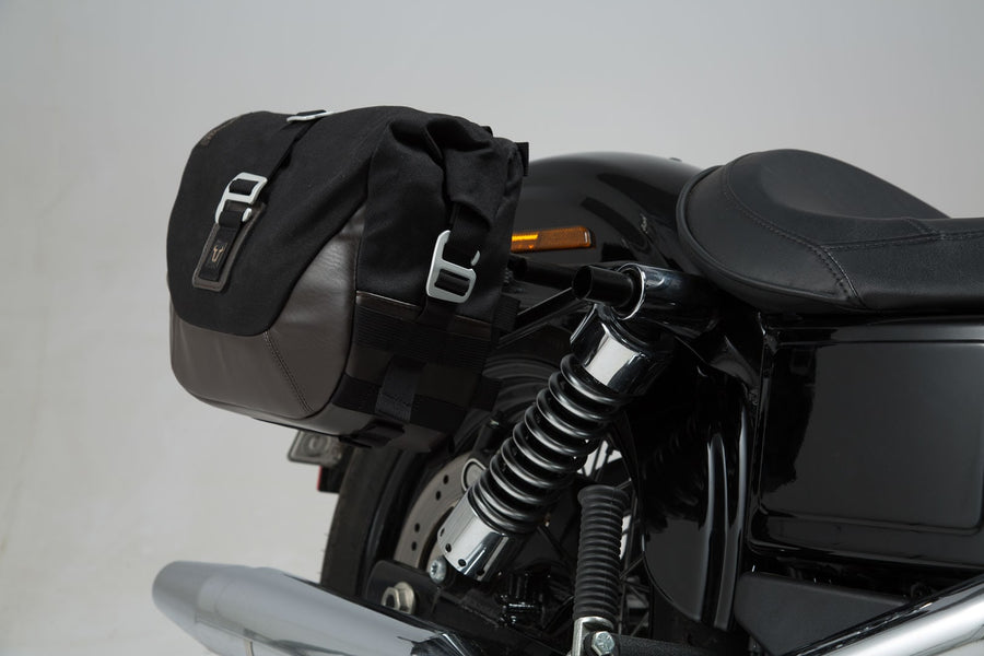 Harley-Davidson FXDWG 1690 Dyna Wide Glide [2012-2017] – Legend Gear LC2 Side Bag System Brown Edition – Obrázek 1