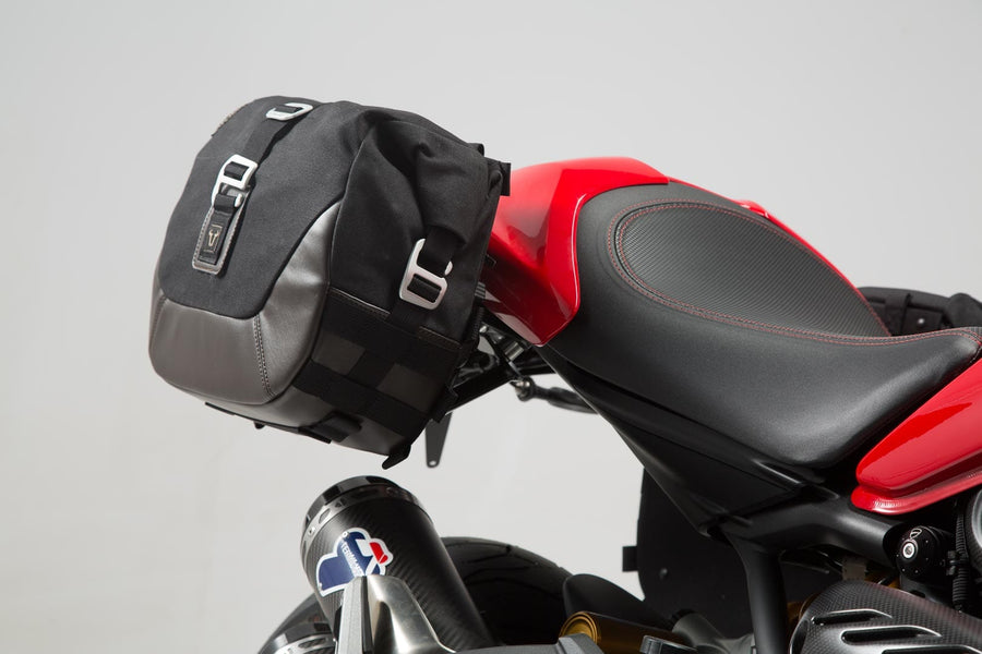 Ducati Monster 1200 [2017-2020] - Legend Gear LC1 & LC2 systém bočních tašek Black Edition - Obrázek 1