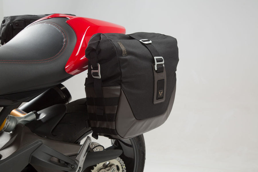 Ducati Monster 1200 [2017-2020] - Legend Gear LC1 & LC2 systém bočních tašek Black Edition - Obrázek 4