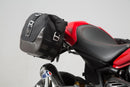 Ducati Monster 797 [2017-2020] - Legend Gear LC1 & LC2 systém bočních tašek Brown Edition - Obrázek 1