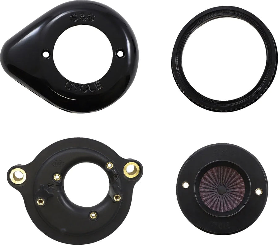 Harley-Davidson FLRT 1868 Freewheeler 114 [2022-2023] - Air Stinger Stealth Luftfiltersatz – Oberfläche: Schwarz – Bild 4
