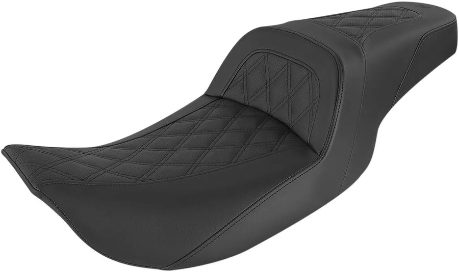 harley davidson flhri [SADDLEMEN] – Štíhlá sedačka s diamantovým prošíváním