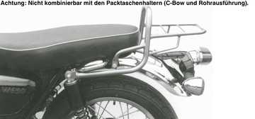 Kawasaki W 650 [1999-2016] - zavazadlový most