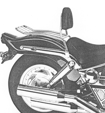 Suzuki VZ 800 Marauder [1996-2003] - Solorack s Backrest
