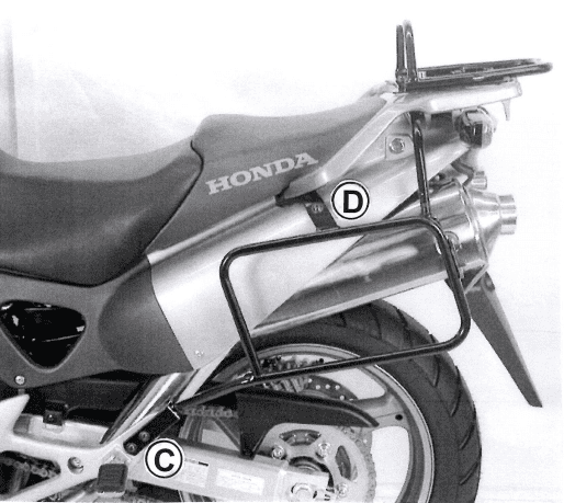 Honda XL 1000 V Varadero [2003-2006] - Dopravce případů