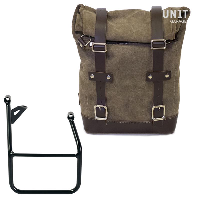 BMW R 1300 GS [2024–2026] - Ledertasche Crust 10L-14L + Rahmen rechts