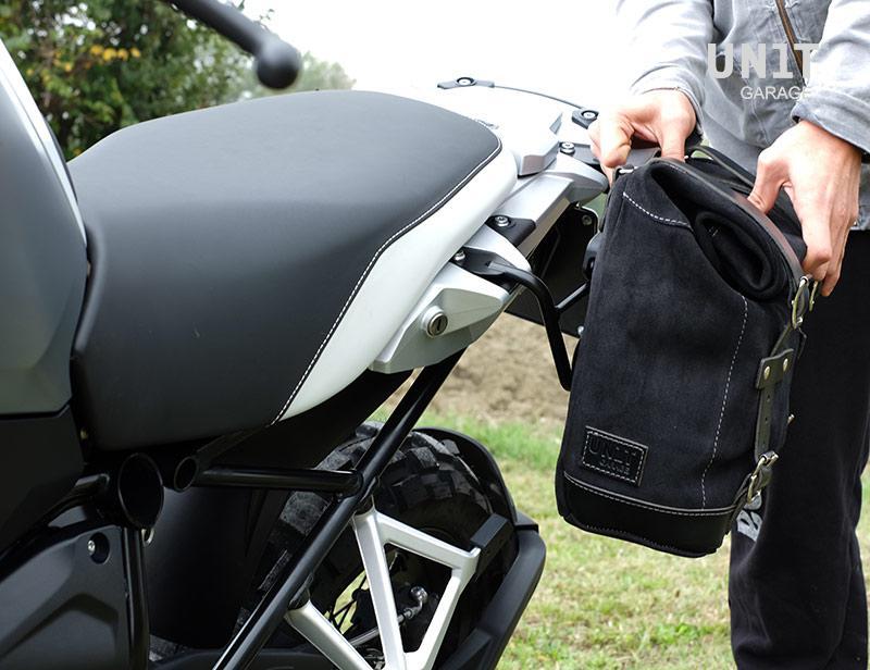 BMW R 1200 GS LC kolo [2013-2019] - plátěná boční taška + rám GS LC