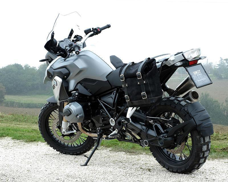 BMW R 1200 GS LC kolo [2013-2019] - plátěná boční taška + rám GS LC