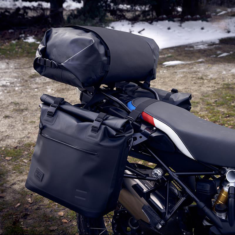 BMW R nineT 1200 Scrambler [2016-2023] - Khali Seitentasche aus TPU 35L - 45L + Aluminiumplatte
