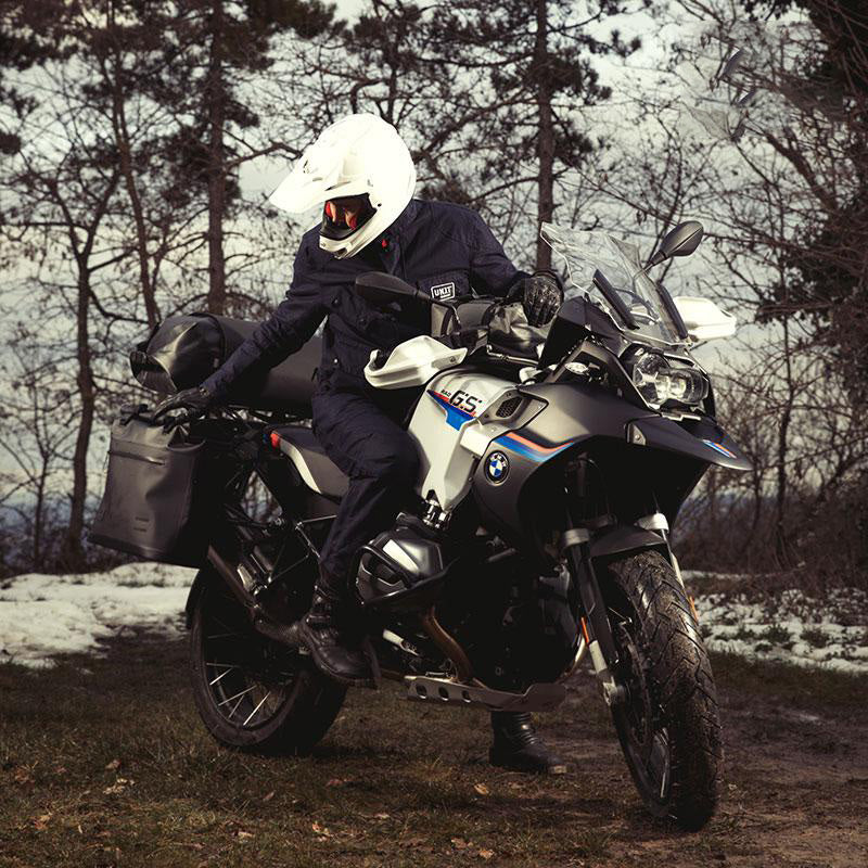 BMW F 850 GS [2018-2024] - Zwei Khali TPU-Seitentaschen 35 l – 45 l + Paar Aluminiumplatten + Aluminium-Kofferrahmen und ADV