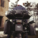 BMW F 900 GS Adventure [2024-] - Zwei Khali TPU-Seitentaschen 35 l – 45 l + Paar Aluminiumplatten + Alu-Kofferrahmen BMW F900GS ADV