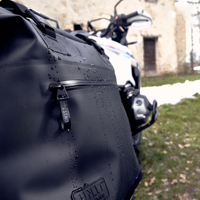 BMW R 1150 GS Adventure [2002-2006] - Khali Seitentasche aus TPU 35L - 45L + Aluminiumplatte