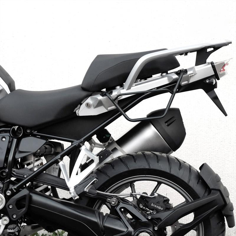 BMW R 1250 GS LC Rad [2019-2023] - Crust Leder-Seitentasche 10–14L + Taschenrahmen links