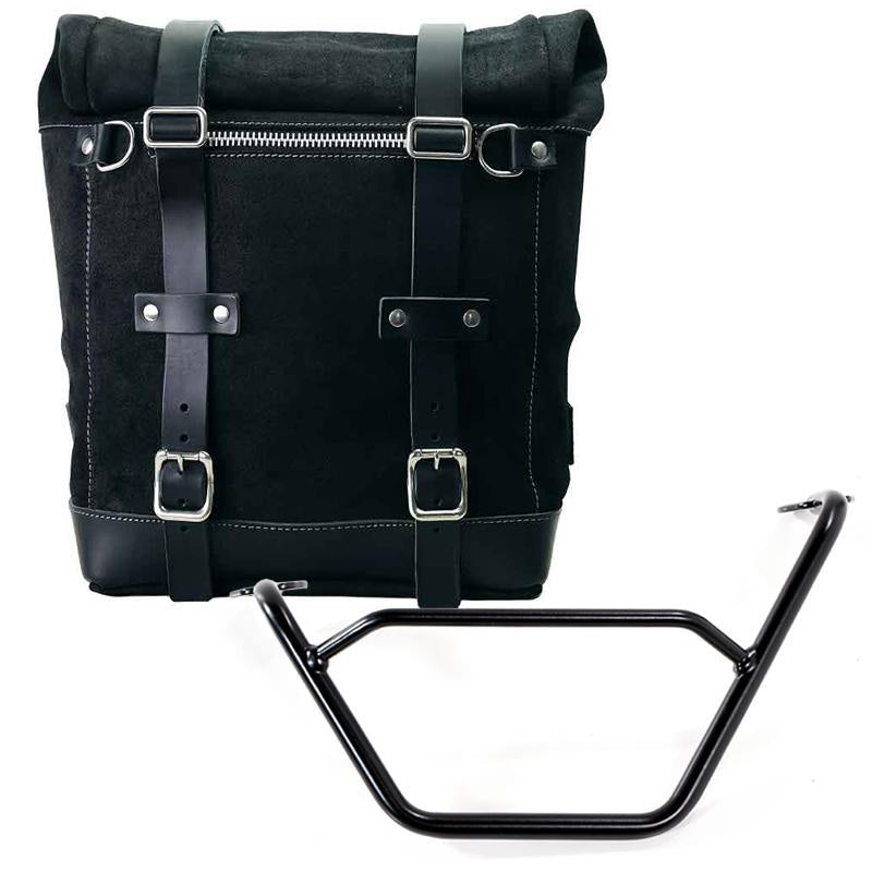 BMW R 1250 GS LC Rad [2019-2023] - Scram Spaltleder-Seitentasche 22–30L + Taschenrahmen links