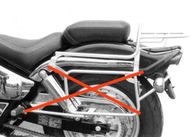 Suzuki VZ 800 Marauder [1996-2003] - zavazadlový most