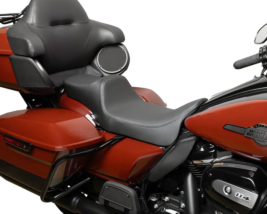 harley davidson touring [DRAG SPECIALTIES] – sedadlo Predator III s prodlouženým dosahem