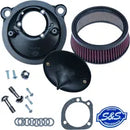 Harley-Davidson Xl 883 R Roadster [2009-2010, 2013] - Mini Teardrop Stealth Luftfilter-Kit – Oberfläche: Schwarz – Bild 10