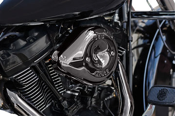 Harley-Davidson FXFB 1750 Softail Fat Bob 107 [2021] - Stealth Teardrop Luftfilterabdeckung – Design: Teardrop – Bild 2