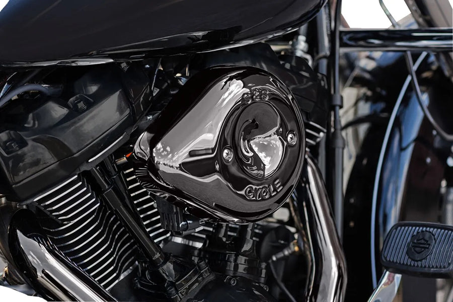Harley-Davidson FLRT 1750 Freewheeler 107 [2019] - Stealth Teardrop Luftfilterabdeckung – Design: Teardrop – Bild 2