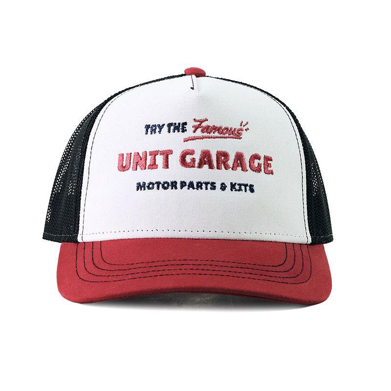 BMW R 1150 GS [1999-2004] - Vintage Unitgarage Trucker Hut weiß/rot