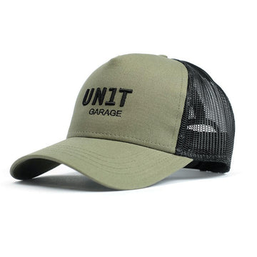 BMW R nineT 1200 Urban G/S (hoher Auspuff) [2017-2023] - Trucker Cap Unit Garage grüner