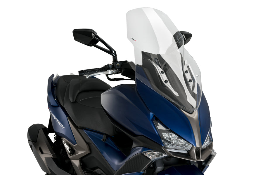 KYMCO XCITING S 400 [2025] – Čelní sklo V-Tech Line Touring – Transparentní