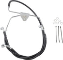 harley davidson flhtc [DRAG SPECIALTIES] - Sada brzdového vedení z nerezové oceli-1