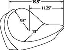 harley davidson flstc [DRAG SPECIALTIES] – sólo sedadlo, kompatibilní s opěradlem-6