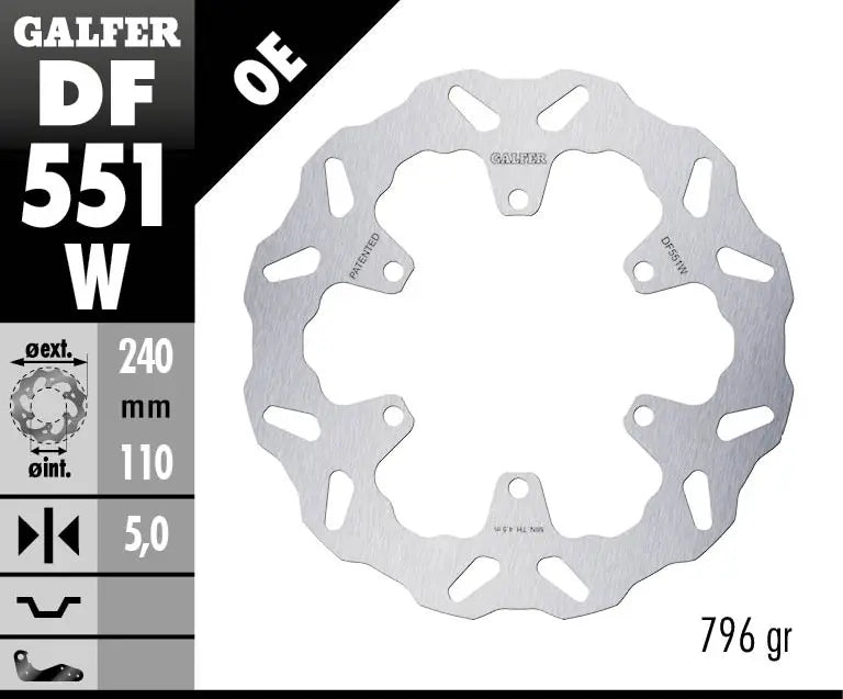 Royal Enfield Continental GT 650 [2025, 2026] - BREMSSCHEIBE FIXED WAVE – Bild 2