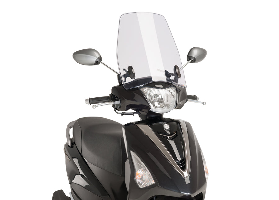 YAMAHA D'elight [2020] – Obrazovka městské koloběžky – tónovaná
