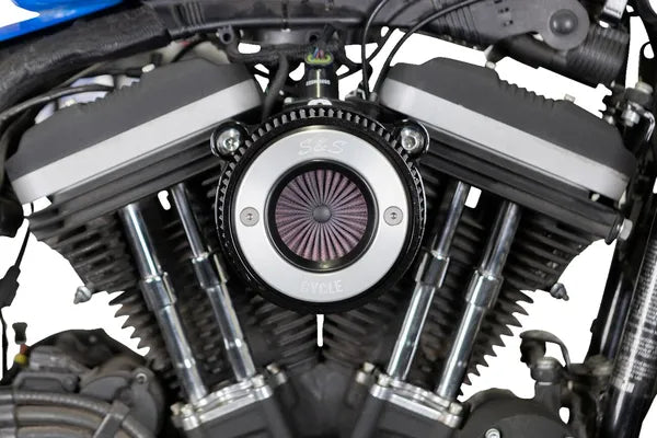 Harley-Davidson Xl 1200 Sportster [2020] - Air Stinger Stealth Luftfiltersatz – Oberfläche: Schwarz, Verchromt – Bild 9