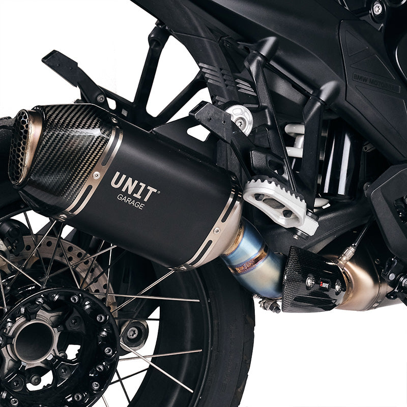 BMW R 1300 GS [2024–2026] - Akrapovic Titan-Auspuffkrümmer + Motorkontrollleuchte EURO 5 + und ADV