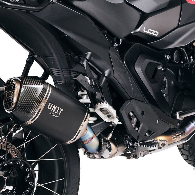 BMW R 1300 GS [2024–2026] - Akrapovic Titan-Auspuffkrümmer + Motorkontrollleuchte EURO 5 + und ADV