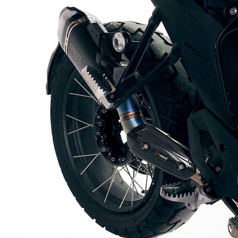 BMW R 1300 GS [2024–2026] - Akrapovic Titan-Auspuffkrümmer + Motorkontrollleuchte EURO 5 + und ADV