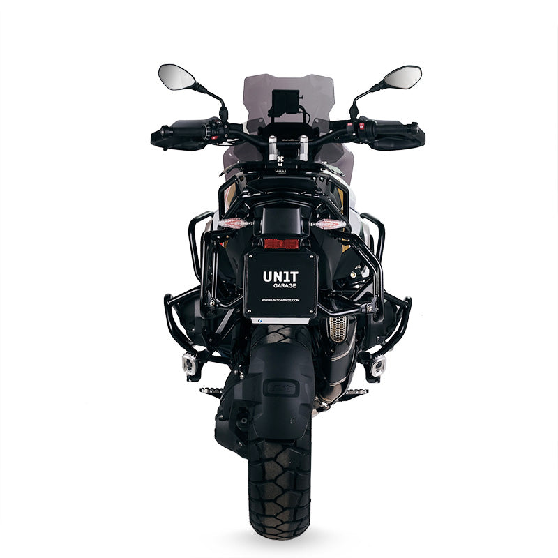 BMW F 900 GS [2023-] - Atlas Aluminium-Taschenpaar 39L + 32L + Atlas Aluminium-Satteltaschenrahmen