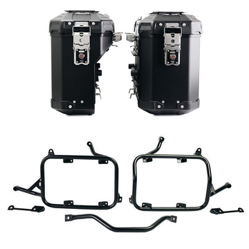 BMW R 1300 GS [2024–2026] - Atlas Aluminium-Taschenpaar 39L + 32L + Aluminium-Satteltaschenrahmen