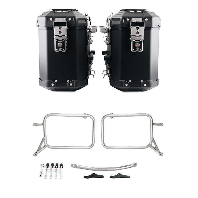 BMW R 1150 GS [1999-2004] - Atlas Alu-Taschenpaar 39L + 39L + Taschenrahmen Alu R850R - R1100R - R1150R, R850GS - R1100GS - & ADV