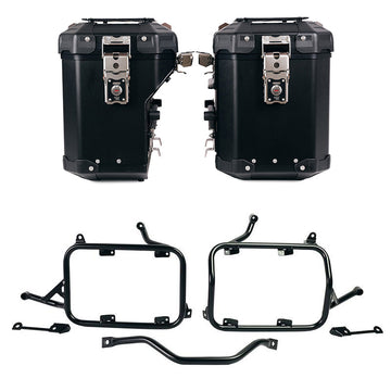BMW R 1300 GS [2024–2026] - Atlas Aluminium-Seitenkoffer-Set 48L + 41L + Aluminium-Satteltaschenrahmen