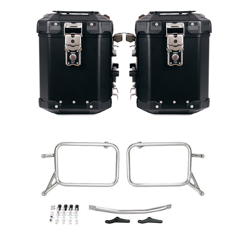 BMW R 1150 GS [1999-2004] - Atlas Alu-Seitenkoffer-Set 48L + 48L + Taschenrahmen Alu R850R - R1100R - R1150R, R850GS - R1100GS - & ADV
