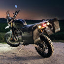 BMW F 850 GS Adventure [2019-2024] - Paar Cult-Seitentaschen aus Spaltleder 40L - 50L + Aluminiumplatte