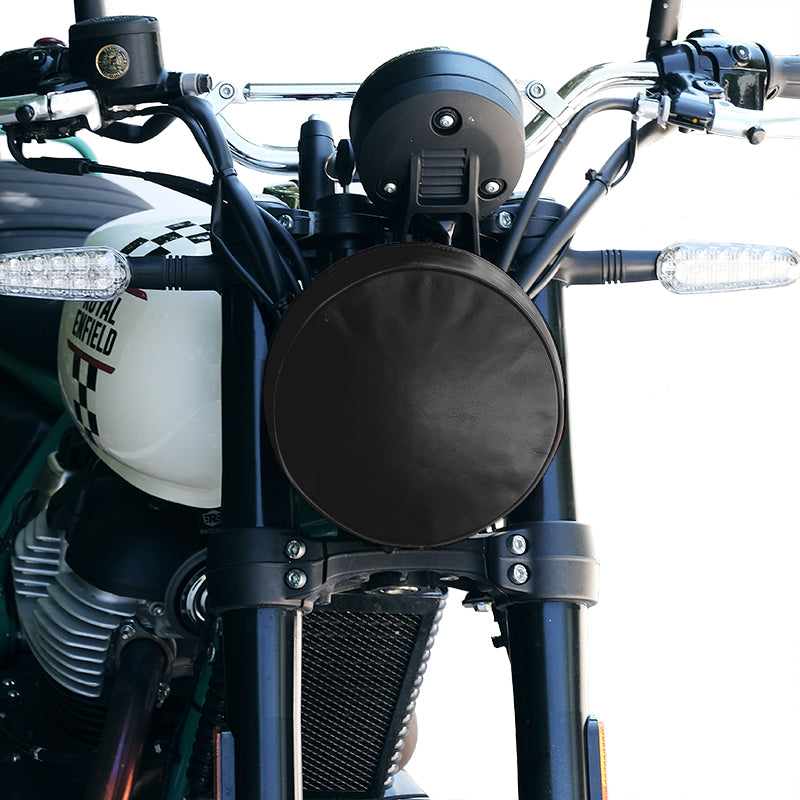 BMW R nineT 1200 Scrambler [2016-2023] - Scheinwerferabdeckung aus Leder